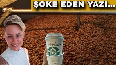 Ünlü kahve zincirinde skandal: Bardağa öyle bir şey yazdı ki..