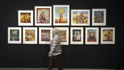 Filistinli sanatçıların eserleri, İstanbul'da sergileniyor