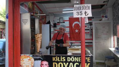 Kilis'te 35 liraya tavuk dürüm satan esnaf maliyetini tek tek anlattı