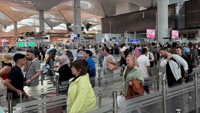 İstanbul'daki havalimanlarında uçan yolcu sayısı Türkiye nüfusundan fazla