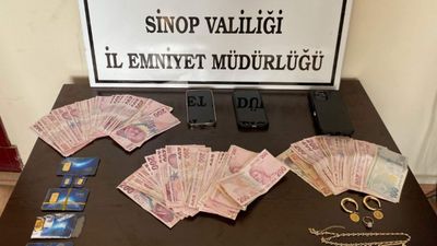 Sinop'ta sahte altın dolandırıcıları yakalandı
