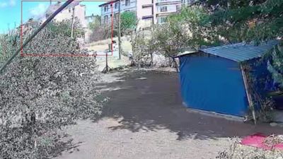 Ankara'da 3 katlı binada göçük