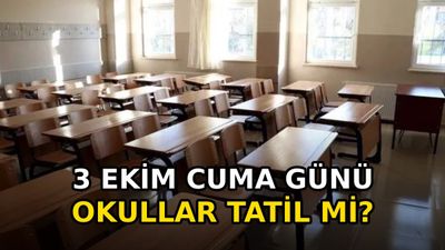 İstanbul’da 3 Ekim Cuma günü okullar tatil mi? Valilikten deprem açıklaması…
