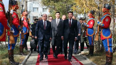 Milli Savunma Bakanı Güler'den Moğolistan'a ziyaret