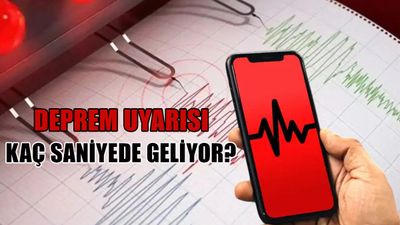 Cep telefonlarında deprem uyarısı: Uyarı kaç saniye önce geliyor, sistem nasıl çalışıyor?