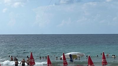 Antalya açıklarında hortum