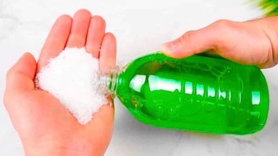 Bulaşık deterjanına bir miktar tuz ekleyin: Mutfaktaki en büyük sorunu çözün