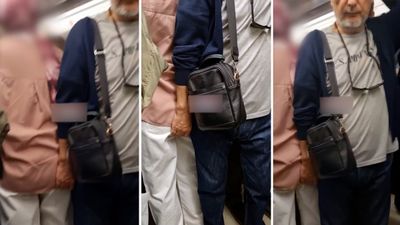 Ankara metrosundaki tacizci kameralara yakalandı