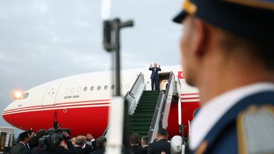 Cumhurbaşkanı Erdoğan, Azerbaycan'daki temaslarını tamamladı