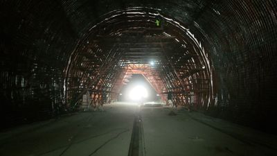 Ankara-İzmir YHT hattında önemli adım: Köroğlu Tüneli'nde ışık göründü