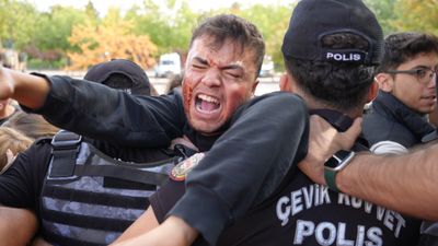 Gaziantep'te terör tatbikatında kendini rolüne kaptıranlar güçlükle sakinleştirildi