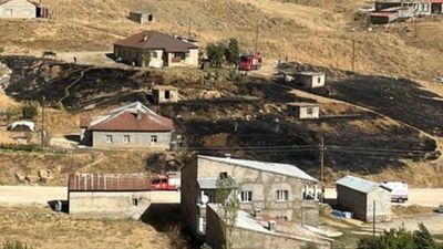Hakkari'de çıkan iki farklı yangında son durum