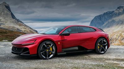 Elektrikli ilk Ferrari modelinin teknik özellikleri belli oldu