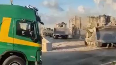 İsrail işgal güçleri, Gazze'nin bazı bölgelerinden çekilmeye başladı