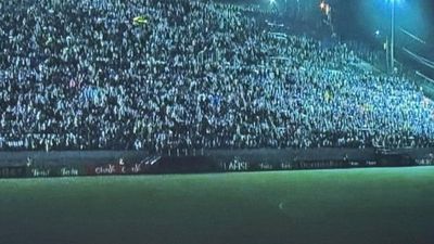 Dünya Kupası elemeleri maçında elektrikler kesildi: Maç 1 saat boyunca durdu