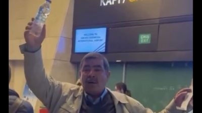 Havalimanında suyun 80 liraya satılmasına isyan etti: Memleket ne hale gelmiş
