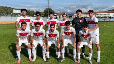 19 Yaş Altı Milli Futbol Takımı, İsveç'e 4 attı