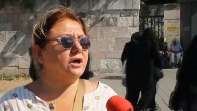 Eminönü'nde Erdoğan-İmamoğlu anketi