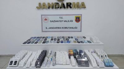 Gaziantep'te 1,9 milyonluk kaçak ürün ele geçirildi