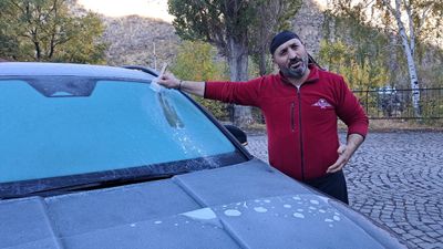 Kars'ta kış soğukları başladı