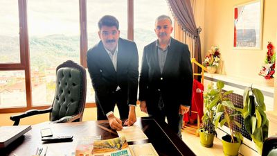 Ordu'da kaymakam, görev yaptığı Korgan ilçesinin futbol takımında oynayacak