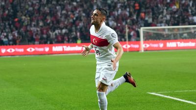 Yunus Akgün, milli formayla 3. gol sevincini yaşadı