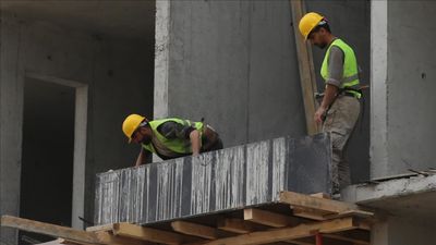 İnşaat üretimi yıllık yüzde 25 arttı