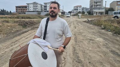 Tekirdağ’da çamurlu sokaklara müzikli tepki