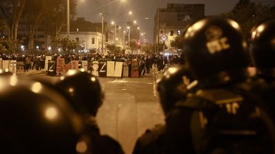 Peru genelinde hükümet karşıtı protesto düzenlendi