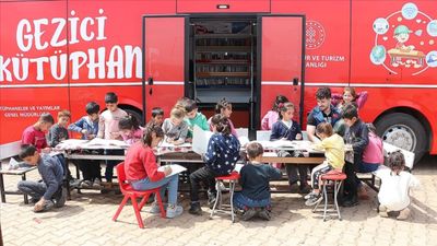 Gezici kütüphaneler bu yıl 1057 noktaya ulaştı
