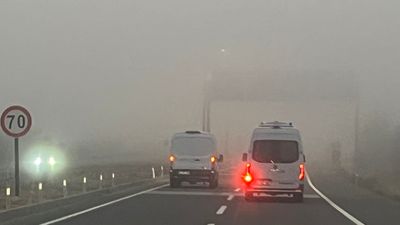 Kütahya'da sis etkili oldu