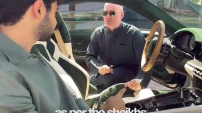 Dubai'de 'Helal Porsche' yaptırdı: İçinde müzik değil, Kur'an-ı Kerim okunuyor