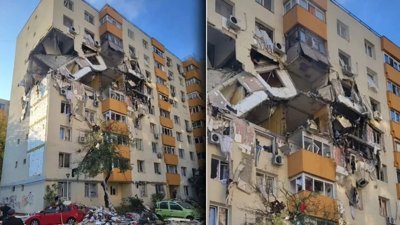 Romanya'da 8 katlı apartmanda patlama: 3 ölü 17 yaralı