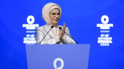 Emine Erdoğan: İsrail Gazze'de hem soykırım hem de 'eko-kırım' yaptı