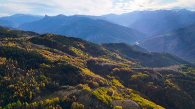Gümüşhane'de Alpleri aratmayan renk cümbüşü