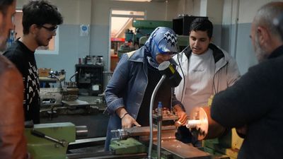 Samsun'da 45 yaşında üniversiteye başladı: Bölümünün tek kadın öğrencisi oldu