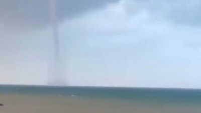 İskenderun Körfezi’nde hortum paniği