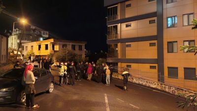 Ordu'da çatlaklar ve zemininde kayma olan 2 bina tahliye edildi