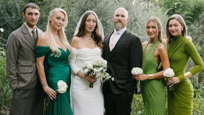 Gigi ve Bella Hadid kardeşler, ablalarını evlendirdi! Düğünden kareler var