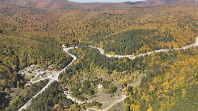 Kütahya Domaniç Dağları'nda sonbahar