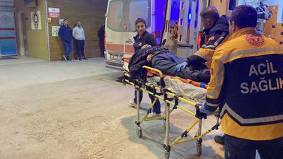 Bursa'da otobüsün çarptığı adam ağır yaralandı