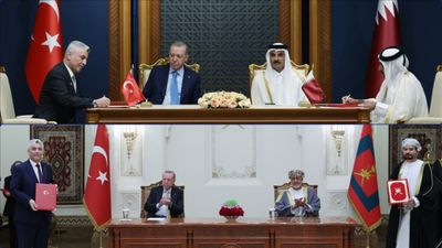 Körfez turu, 15 milyar dolarlık ticaret hedefiyle tamamlandı