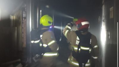 Balıkesir'de fabrikada korkutan yangın