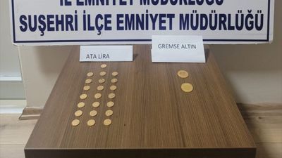 Sivas'ta kuyumcuya sahte altın satmak istedi: Tutuklandı