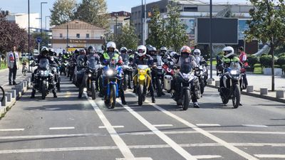 Düzce’de motosiklet tutkunlarından 102 motor ile 'Cumhuriyet Turu'