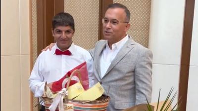 Gaziantep Valisi, Cumhuriyet Bayramı'nda özel gereksinimli gençleri ağırladı