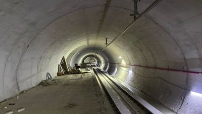Kocaeli'de 4 kişinin öldüğü göçüğün yakınındaki metro hattı görüntülendi