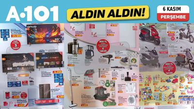 A101 ucuza koltuk ve halı yıkama makinesi getiriyor: İşte 6 Kasım Aktüel Katalog