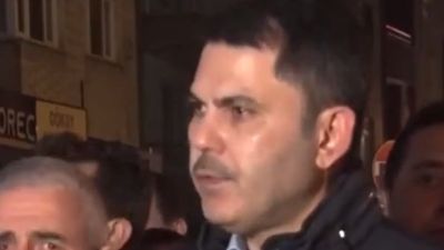 Murat Kurum, çöken binanın ardından Gebze’de incelemelerde bulundu