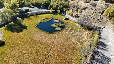 Yüzen Adalar sonbaharda kartpostallık görüntüler sunuyor